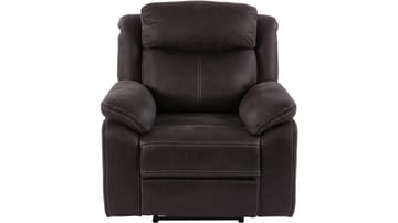 Reclinerfåtölj Rindal Tyg Elektrisk - brungrå - Möbler - Vardagsrum - Fåtöljer - Biofåtöljer & reclinerfåtöljer