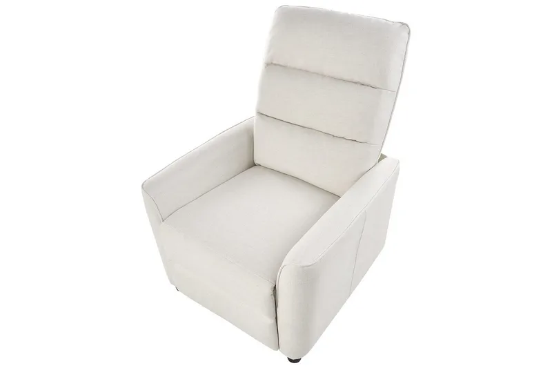 Reclinerfåtölj Sande Vit/Svart - Vit/Svart - Möbler - Vardagsrum - Fåtöljer - Biofåtöljer & reclinerfåtöljer