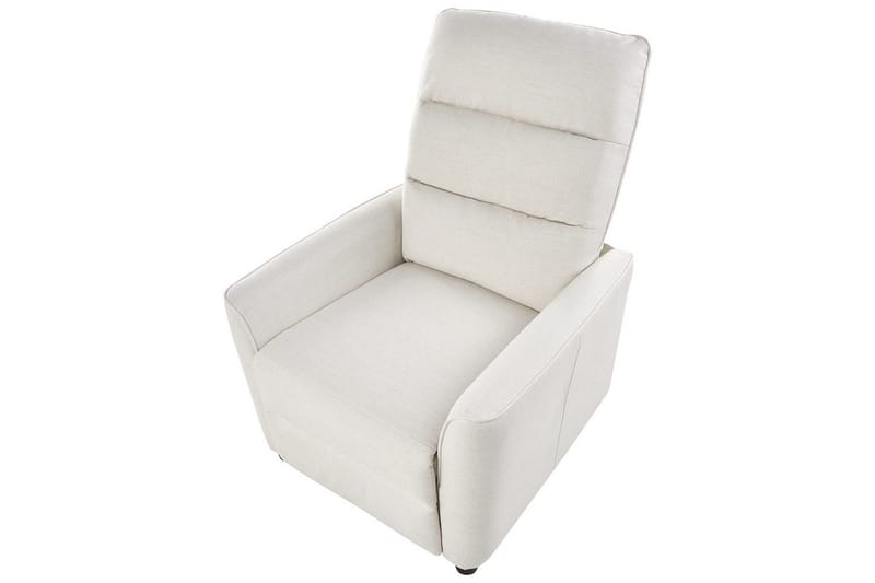 Reclinerfåtölj Sande Vit/Svart - Vit/Svart - Möbler - Vardagsrum - Fåtöljer - Biofåtöljer & reclinerfåtöljer