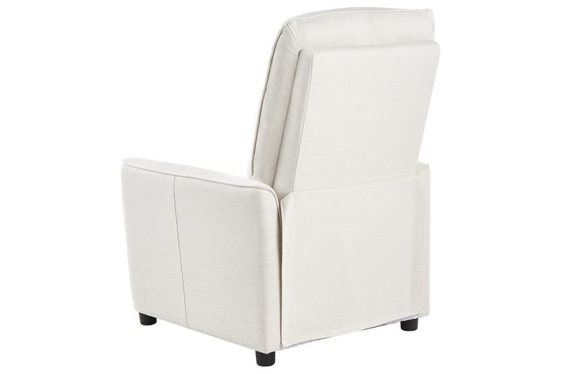 Reclinerfåtölj Sande Vit/Svart - Vit/Svart - Möbler - Vardagsrum - Fåtöljer - Biofåtöljer & reclinerfåtöljer