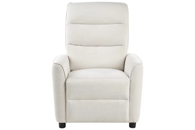 Reclinerfåtölj Sande Vit/Svart - Vit/Svart - Möbler - Vardagsrum - Fåtöljer - Biofåtöljer & reclinerfåtöljer