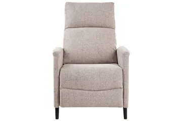 Reclinerfåtölj Selvik Beige/svart - Beige/svart - Möbler - Vardagsrum - Fåtöljer - Biofåtöljer & reclinerfåtöljer