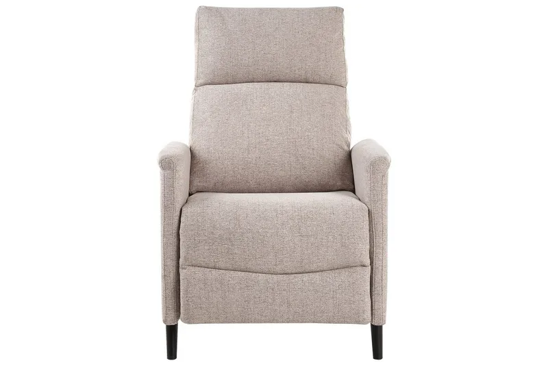 Reclinerfåtölj Selvik Beige/svart - Beige/svart - Möbler - Vardagsrum - Fåtöljer - Biofåtöljer & reclinerfåtöljer