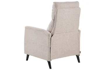 Reclinerfåtölj Selvik Beige/svart - Beige/svart - Möbler - Vardagsrum - Fåtöljer - Biofåtöljer & reclinerfåtöljer