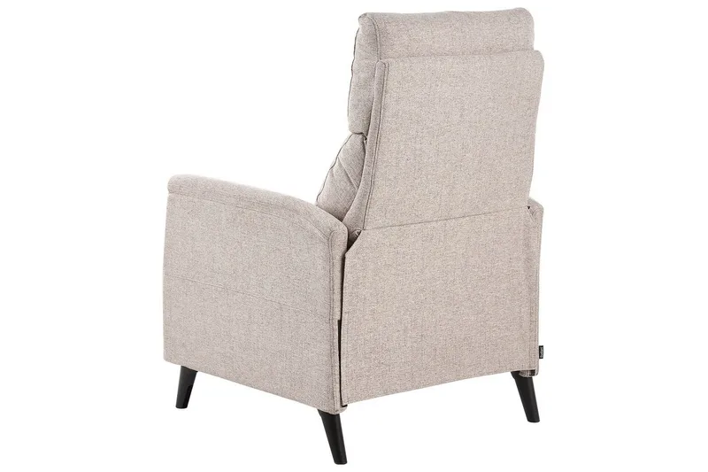 Reclinerfåtölj Selvik Beige/svart - Beige/svart - Möbler - Vardagsrum - Fåtöljer - Biofåtöljer & reclinerfåtöljer