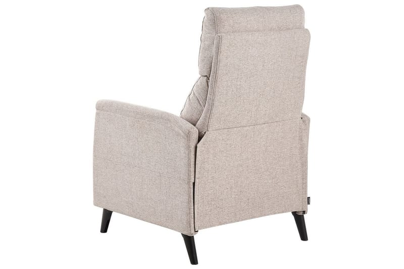 Reclinerfåtölj Selvik Beige/svart - Beige/svart - Möbler - Vardagsrum - Fåtöljer - Liggfåtöljer