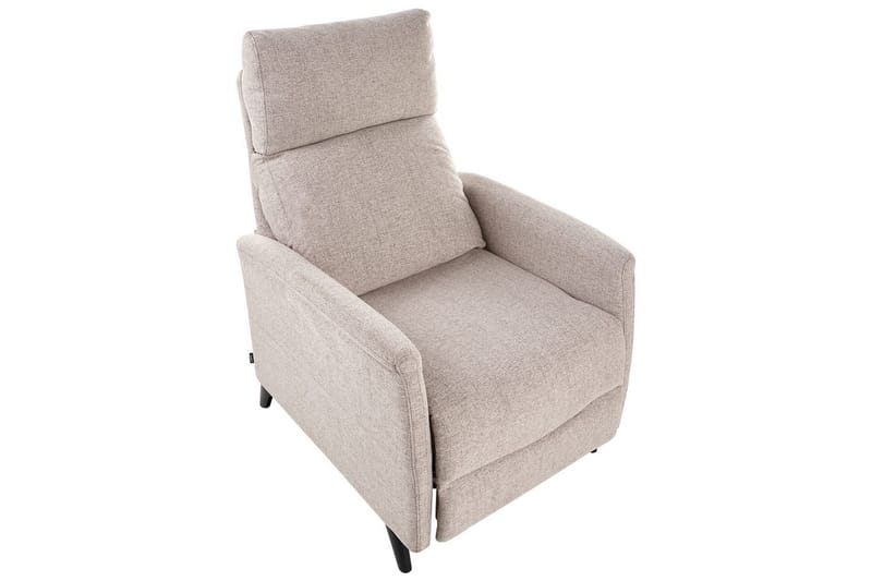 Reclinerfåtölj Selvik Beige/svart - Beige/svart - Möbler - Vardagsrum - Fåtöljer - Liggfåtöljer