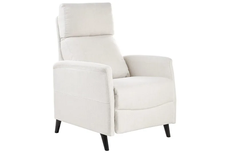 Reclinerfåtölj Selvik Vit/Svart - Vit/Svart - Möbler - Vardagsrum - Fåtöljer - Biofåtöljer & reclinerfåtöljer