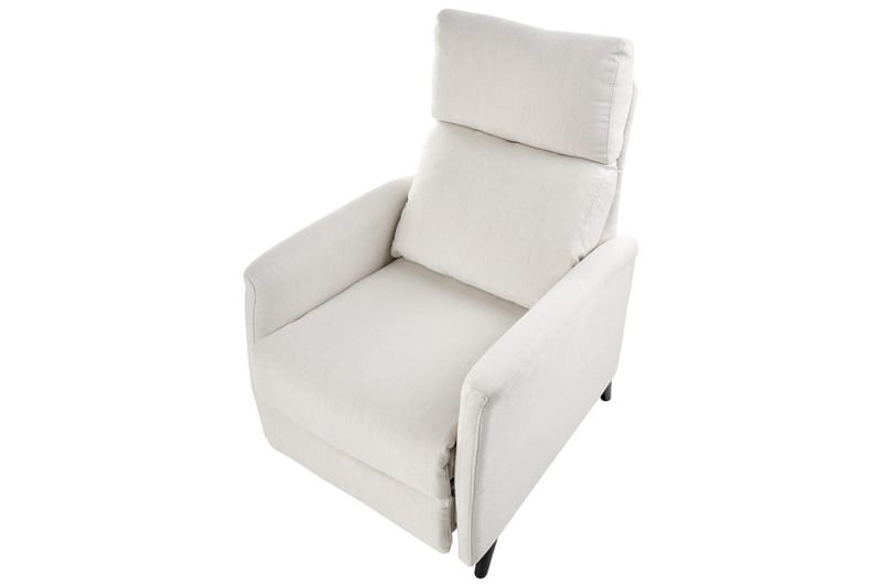 Reclinerfåtölj Selvik Vit/Svart - Vit/Svart - Möbler - Vardagsrum - Fåtöljer - Biofåtöljer & reclinerfåtöljer