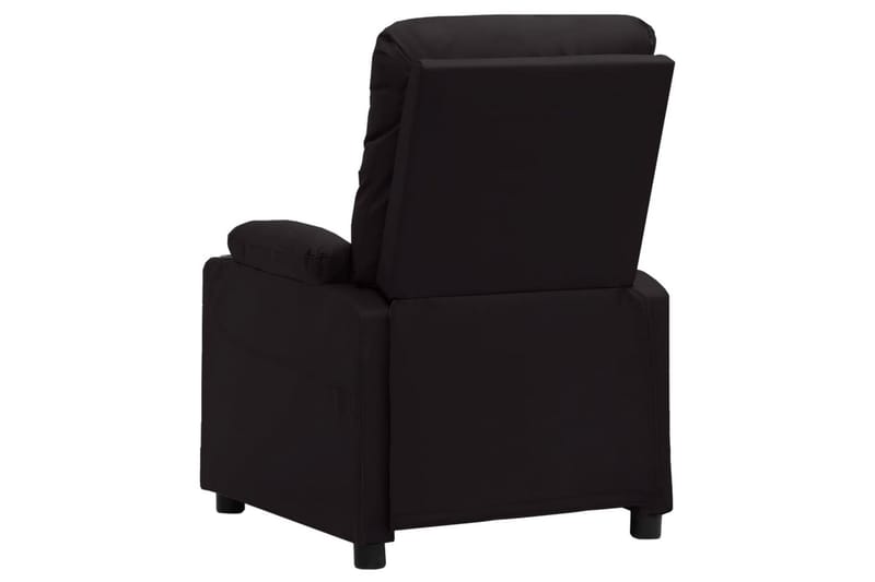 Reclinerfåtölj svart konstläder - Svart - Möbler - Vardagsrum - Fåtöljer - Biofåtöljer & reclinerfåtöljer