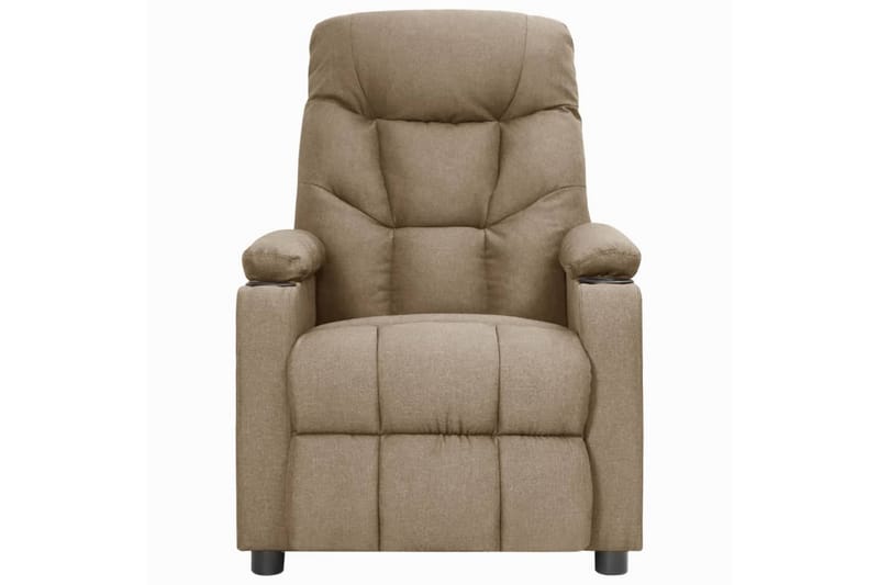 Reclinerfåtölj taupe tyg - Taupe - Möbler - Vardagsrum - Fåtöljer - Biofåtöljer & reclinerfåtöljer