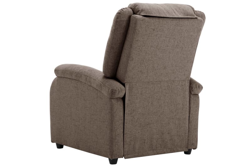 Reclinerfåtölj taupe tyg - Taupe - Möbler - Vardagsrum - Fåtöljer - Biofåtöljer & reclinerfåtöljer