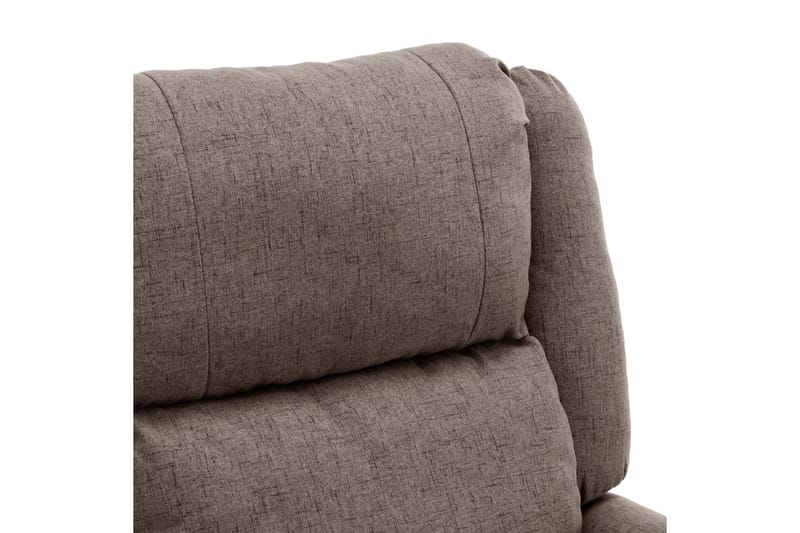 Reclinerfåtölj taupe tyg - Taupe - Möbler - Vardagsrum - Fåtöljer - Biofåtöljer & reclinerfåtöljer