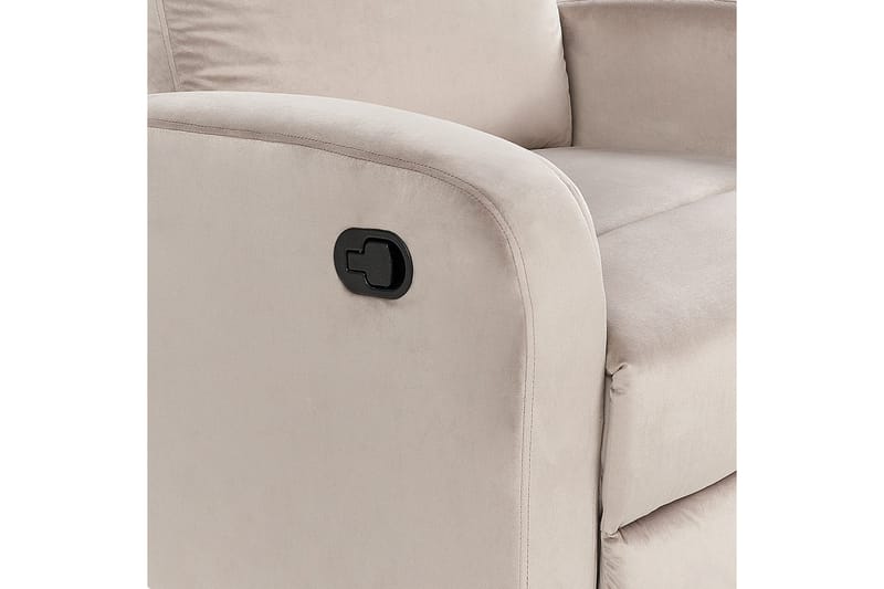 Reclinerfåtölj Verdal Beige - Beige - Möbler - Vardagsrum - Fåtöljer - Liggfåtöljer