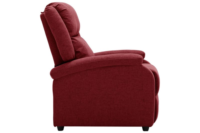 Reclinerfåtölj vinröd tyg - Vinröd - Möbler - Vardagsrum - Fåtöljer - Biofåtöljer & reclinerfåtöljer