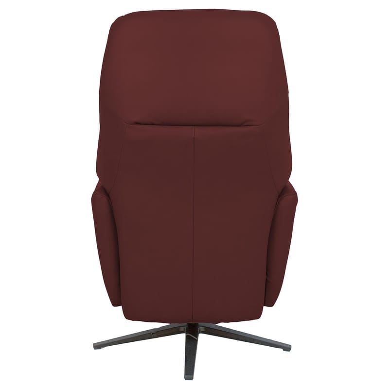 Reclinerfåtölj Wikros med elektrisk mekanism - mörkröd - Möbler - Vardagsrum - Fåtöljer - Biofåtöljer & reclinerfåtöljer