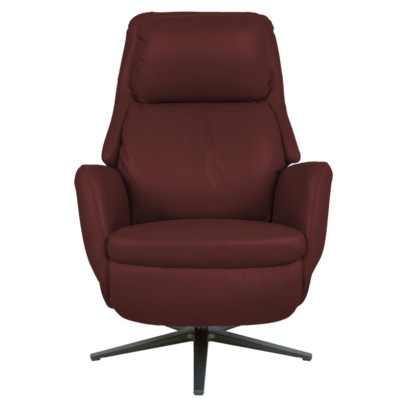 Reclinerfåtölj Wikros med elektrisk mekanism - mörkröd - Möbler - Vardagsrum - Fåtöljer - Biofåtöljer & reclinerfåtöljer
