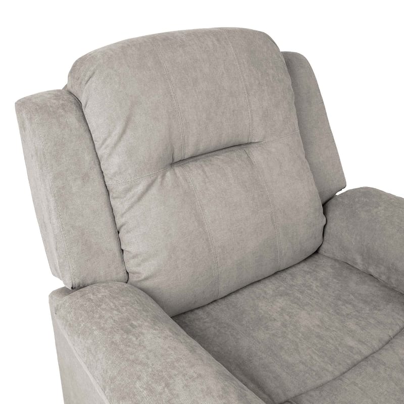 Reclinerfåtölj Ylmark med elektrisk mekanism - Grå - Möbler - Vardagsrum - Fåtöljer - Biofåtöljer & reclinerfåtöljer