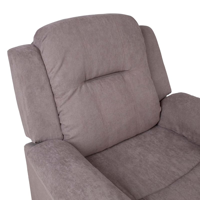 Reclinerfåtölj Ylmark med elektrisk mekanism - taupe - Möbler - Vardagsrum - Fåtöljer - Biofåtöljer & reclinerfåtöljer