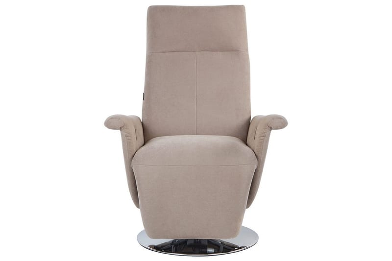 Reclinerfåtölj Prime Taupe/Silver - Taupe/Silver - Möbler - Vardagsrum - Fåtöljer - Biofåtöljer & reclinerfåtöljer