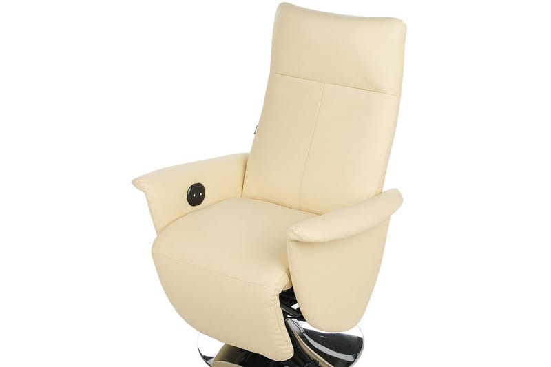 Reclinerfåtölj Prime Beige/Silver - Beige/Silver - Möbler - Vardagsrum - Fåtöljer - Liggfåtöljer