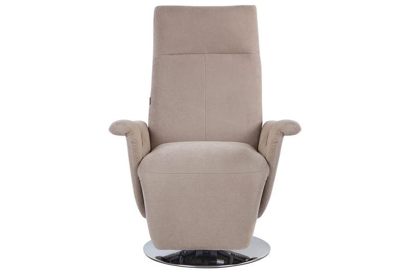 Reclinerfåtölj Prime Taupe/Silver - Taupe/Silver - Möbler - Vardagsrum - Fåtöljer - Liggfåtöljer