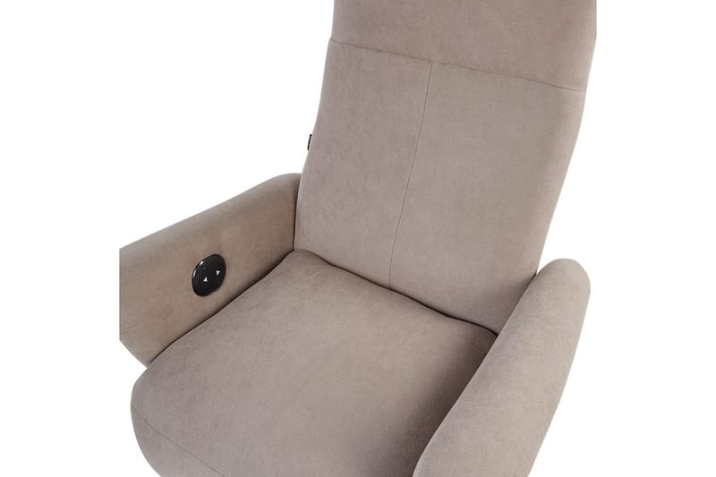 Reclinerfåtölj Prime Taupe/Silver - Taupe/Silver - Möbler - Vardagsrum - Fåtöljer - Liggfåtöljer