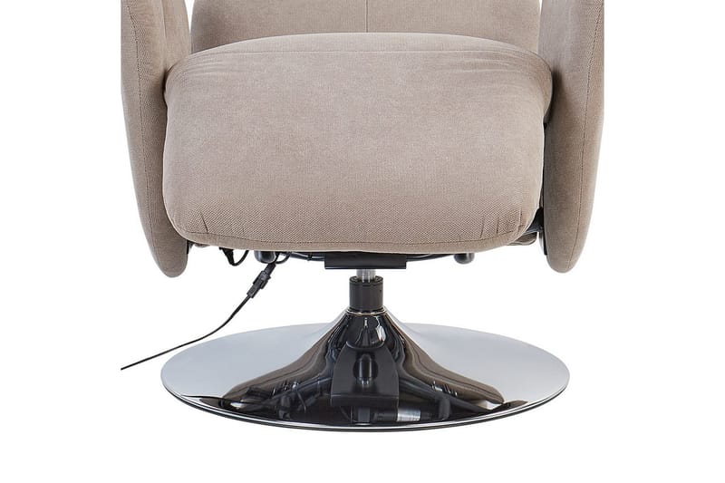 Reclinerfåtölj Prime Taupe/Silver - Taupe/Silver - Möbler - Vardagsrum - Fåtöljer - Liggfåtöljer
