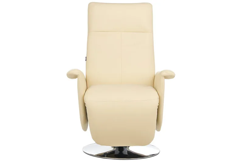 Reclinerfåtölj Prime Beige/Silver - Beige/Silver - Möbler - Vardagsrum - Fåtöljer - Biofåtöljer & reclinerfåtöljer