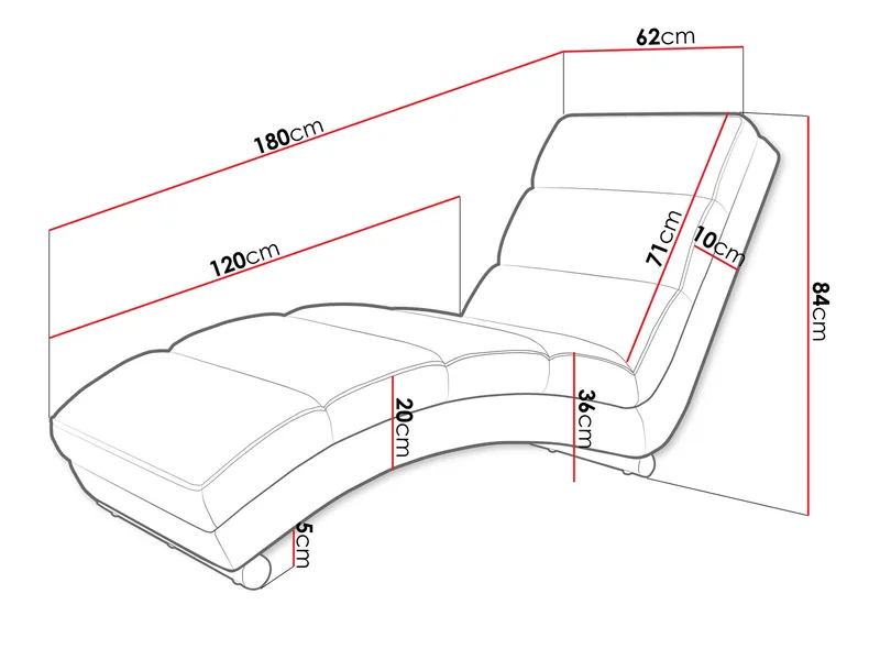 Regalado Liggfåtölj - Brun - Möbler - Vardagsrum - Fåtöljer - Liggfåtöljer