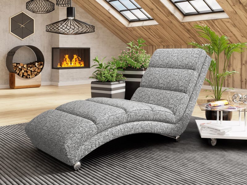 Regalado Liggfåtölj - grå - Möbler - Vardagsrum - Fåtöljer - Liggfåtöljer