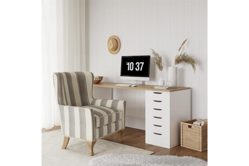 Reva Fåtölj Grå - Dorel Home - Möbler - Vardagsrum - Fåtöljer