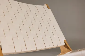 Rike Fåtölj Teak - Natural - Möbler - Vardagsrum - Fåtöljer - Skinnfåtölj