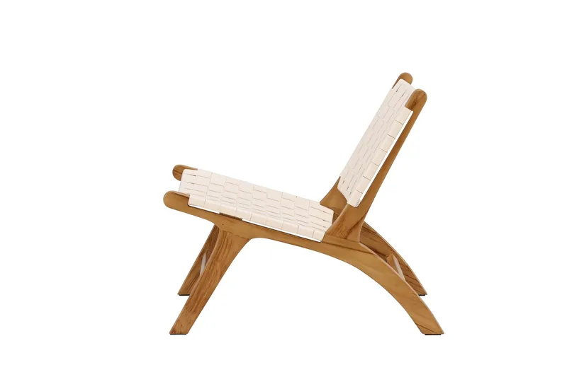 Rike Fåtölj Teak - Natural - Möbler - Vardagsrum - Fåtöljer - Fåtölj utan armstöd