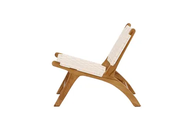 Rike Fåtölj Teak - Natural - Möbler - Vardagsrum - Fåtöljer - Skinnfåtölj