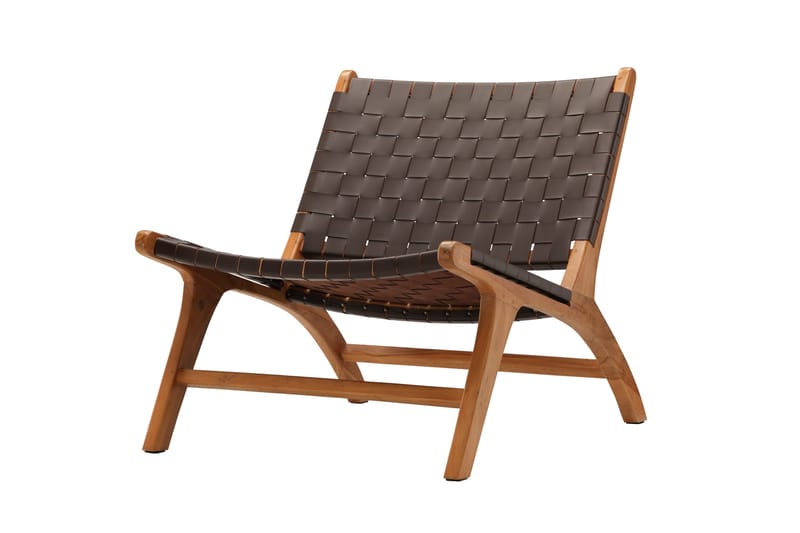 Rike Loungefåtölj, Brun/Beige