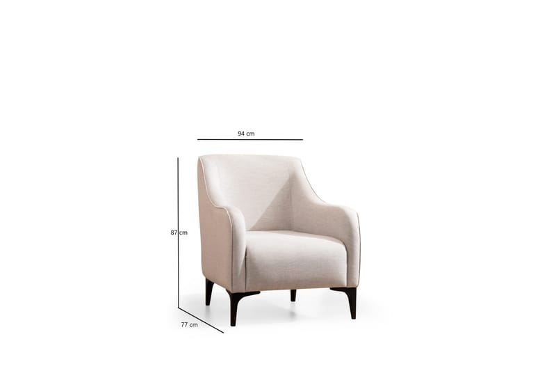 Rossland Fåtölj - Offwhite - Möbler - Vardagsrum - Fåtöljer