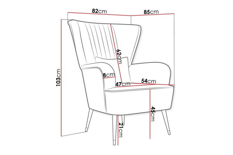 Rushmore Fåtölj beige - Möbler - Vardagsrum - Fåtöljer