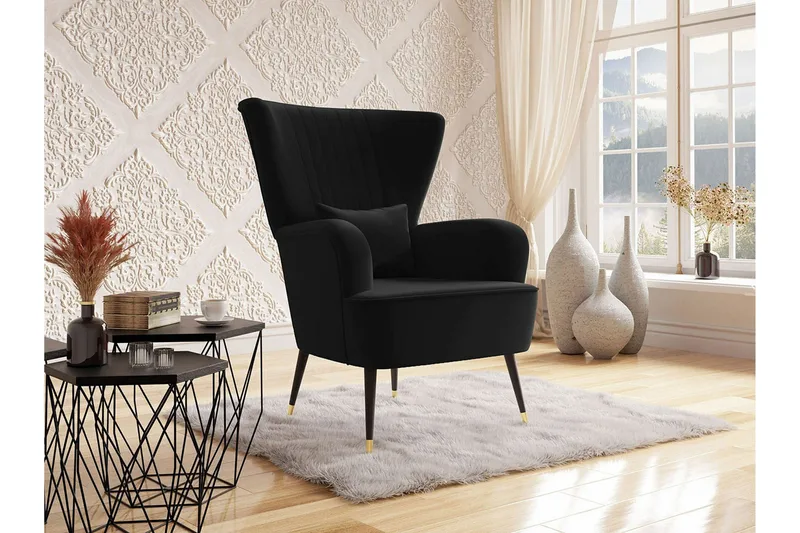 Rushmore Fåtölj Black - Möbler - Vardagsrum - Fåtöljer