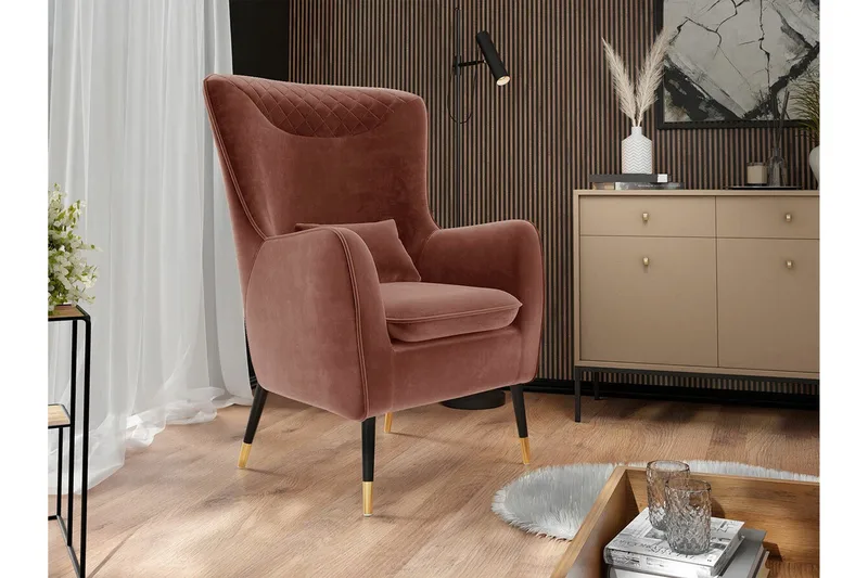 Rushmore Fåtölj Brown/Black - Möbler - Vardagsrum - Fåtöljer