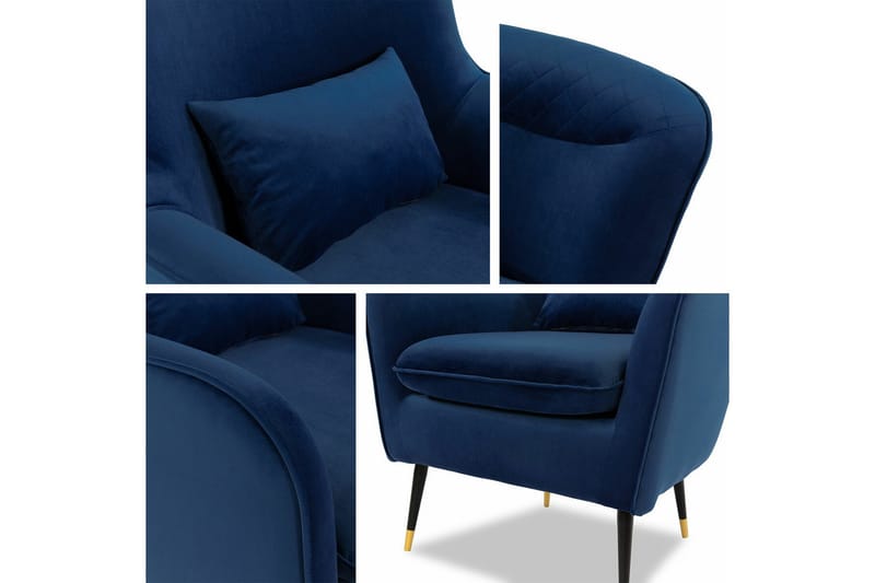 Rushmore Fåtölj Dark blue - Möbler - Vardagsrum - Fåtöljer