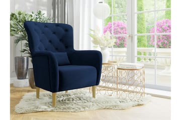 Rushmore Fåtölj Dark Blue/Blue - Möbler - Vardagsrum - Fåtöljer