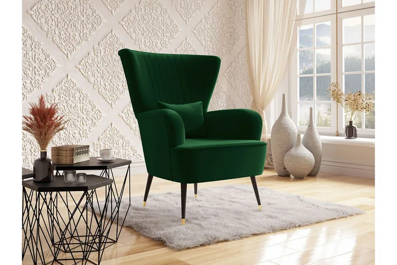 Rushmore Fåtölj Dark green - Möbler - Vardagsrum - Fåtöljer