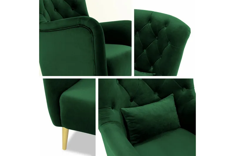 Rushmore Fåtölj Dark green - Möbler - Vardagsrum - Fåtöljer