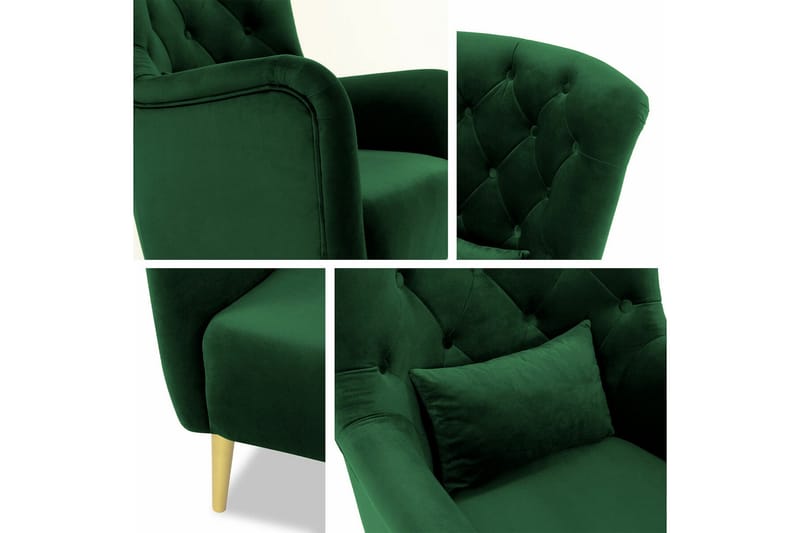 Rushmore Fåtölj Dark green - Möbler - Vardagsrum - Fåtöljer