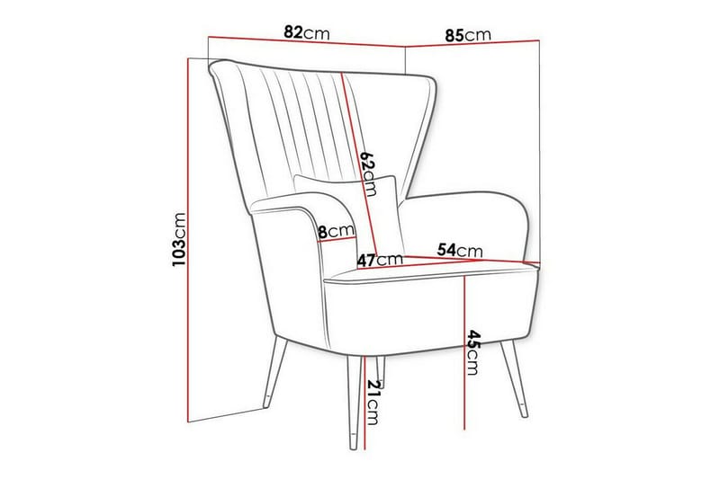 Rushmore Fåtölj Dark green - Möbler - Vardagsrum - Fåtöljer