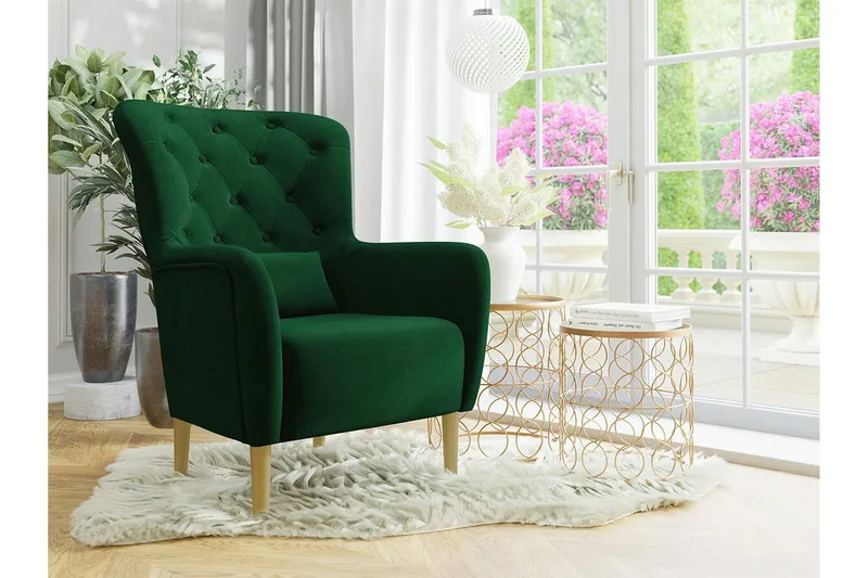 Rushmore Fåtölj Dark green - Möbler - Vardagsrum - Fåtöljer