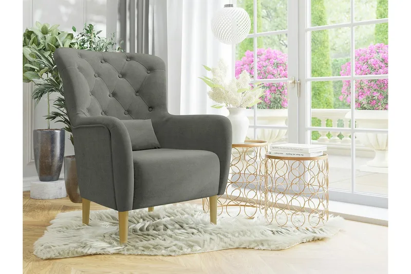 Rushmore Fåtölj Dark grey - Möbler - Vardagsrum - Fåtöljer