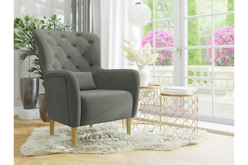Rushmore Fåtölj Dark grey - Möbler - Vardagsrum - Fåtöljer
