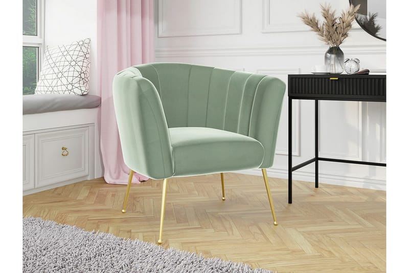 Rushmore Fåtölj Light green/Green/Mint - Möbler - Vardagsrum - Fåtöljer